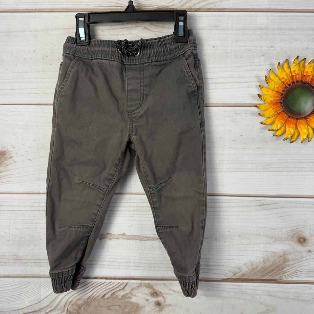 Joes‎ Jeans Kids Jogger Pants Gray Size 2T Cotton Blend Elastic Waist